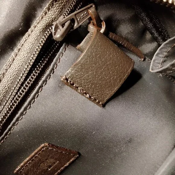 700165BC (L1) Dunhill Clutch Bag Brown PVC - Picture 8 of 9